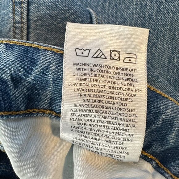 Wrangler Mom Fit Blue Jeans 14/32 - Picture 11 of 12